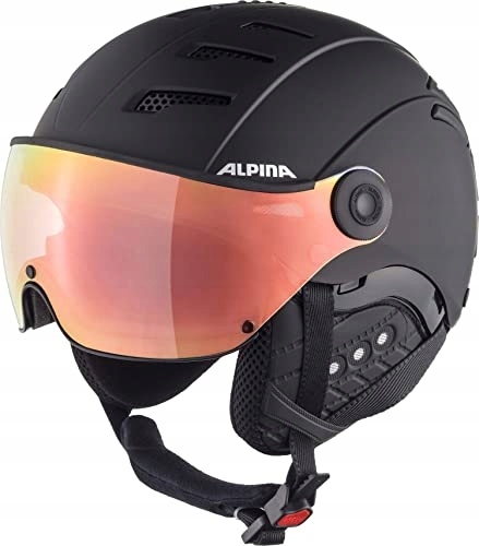 KASK ALPINA A9211 NARCIARSKI CZARNY MAT 55 - 58 CM