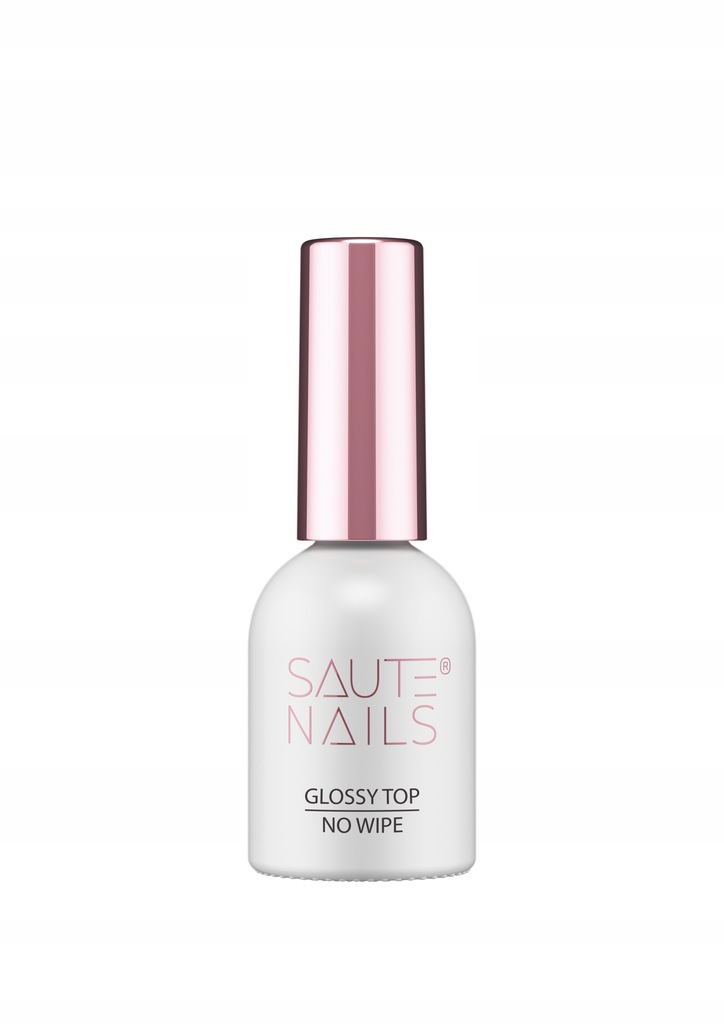 SAUTE NAILS Top Hybrydowy Glossy Top No Wipe 8ml