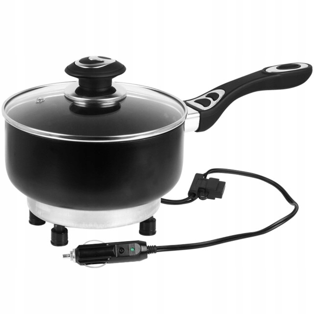 Rondel elektryczny 180mm, 12V 165W z pokrywką