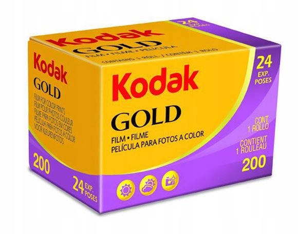 Negatyw kolorowy Kodak Gold 200 135/24