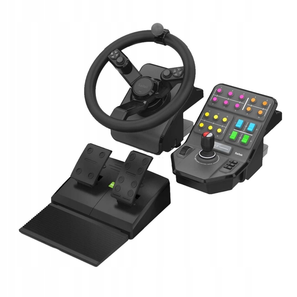 Kierownica Logitech G Saitek Farm Sim Controller 8663872130 Oficjalne Archiwum Allegro