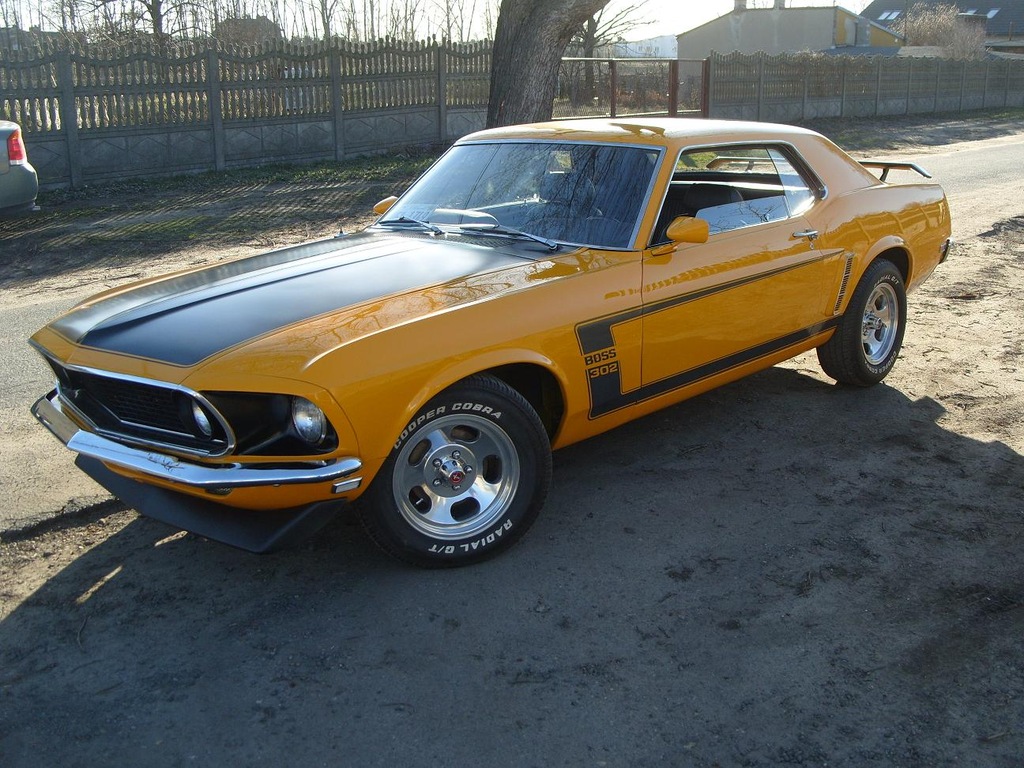 Ford Mustang 1969 69 5,0 V8 BOSS 302 PO RENOWACJI