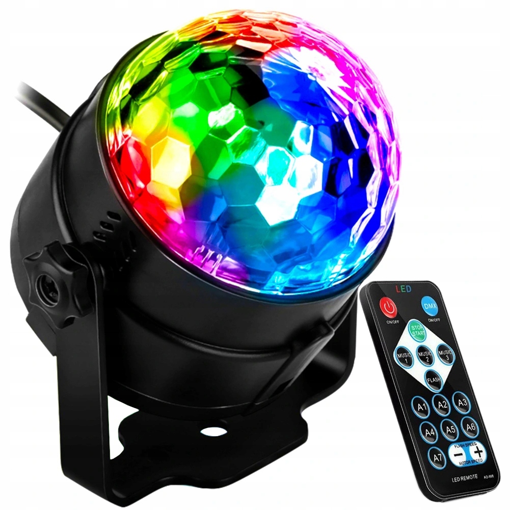 Купить ПРОЕКТОР DISCO BALL, СВЕТОДИОДНЫЙ ОТРАЖАТЕЛЬ RGB: отзывы, фото, характеристики в интерне-магазине Aredi.ru