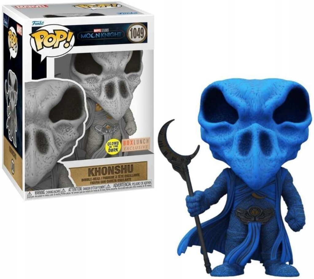 Funko POP Marvel: Moon Knight - Khonshu Glow BoxLunch Exclusive 1049