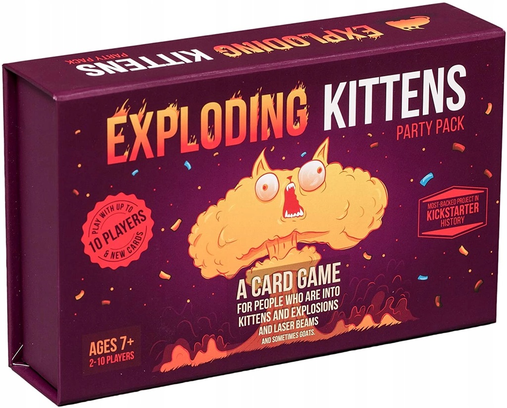 Gra karciana Exploding Kittens: Party Pack