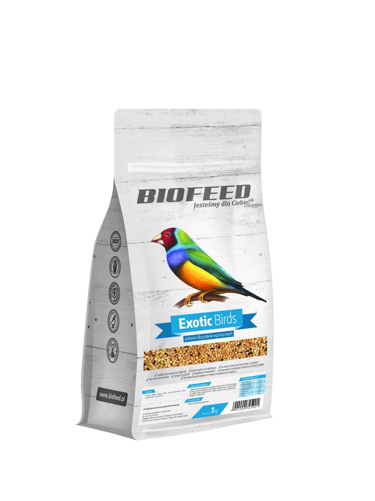 BIOFEED Basic Exotic Birds - ptaki egzotyczne 1kg