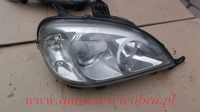 Mercedes ML W163 0105 Lampa przód lewa prawa UK