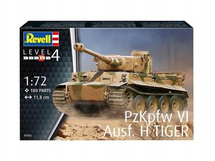 Pojazd 1:72 PzKpfw VI Tiger Ausf. H /Revell