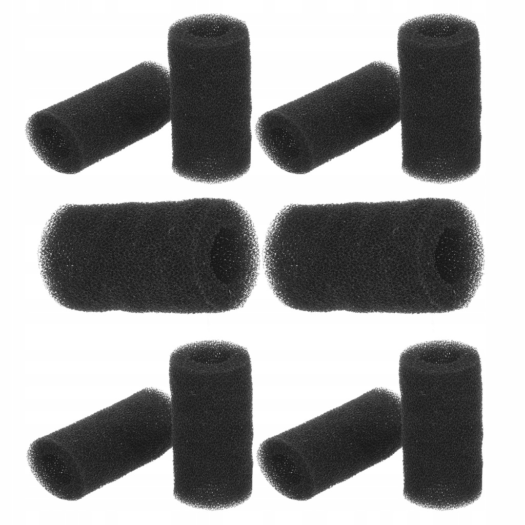 10 szt. Gąbka filtracyjna do akwarium filtr wstępny