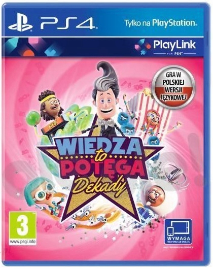 WIEDZA TO POTĘGA DEKADY PS4 POLSKI DUBBING NOWA