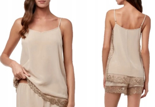 INTIMISSIMI KOSZULKA TOP BEIGE M/38