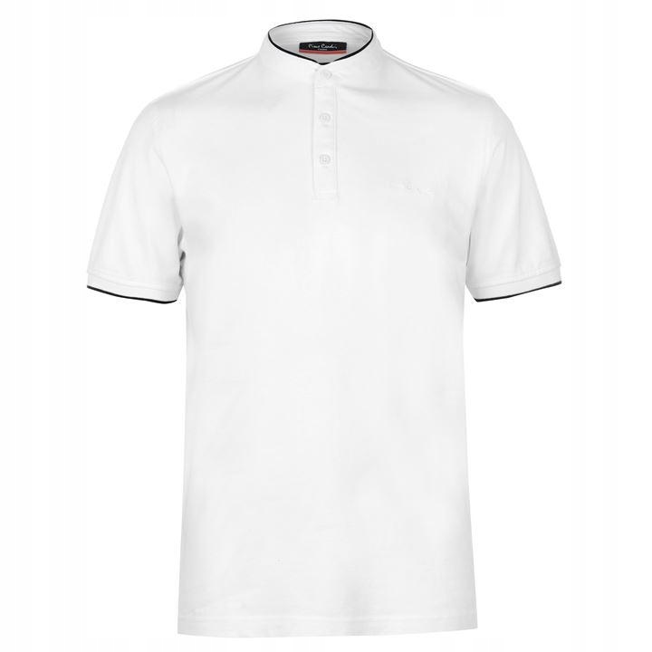 Koszulka Polo PIERRE CARDIN Mandarin Bawełna - XXL