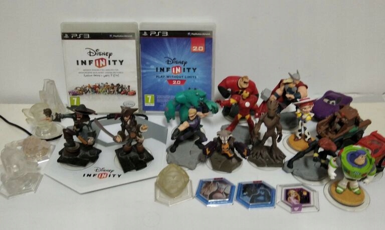 DISNEY INFINITY PS3 FIGURKI GRY MEGA ZESTAW