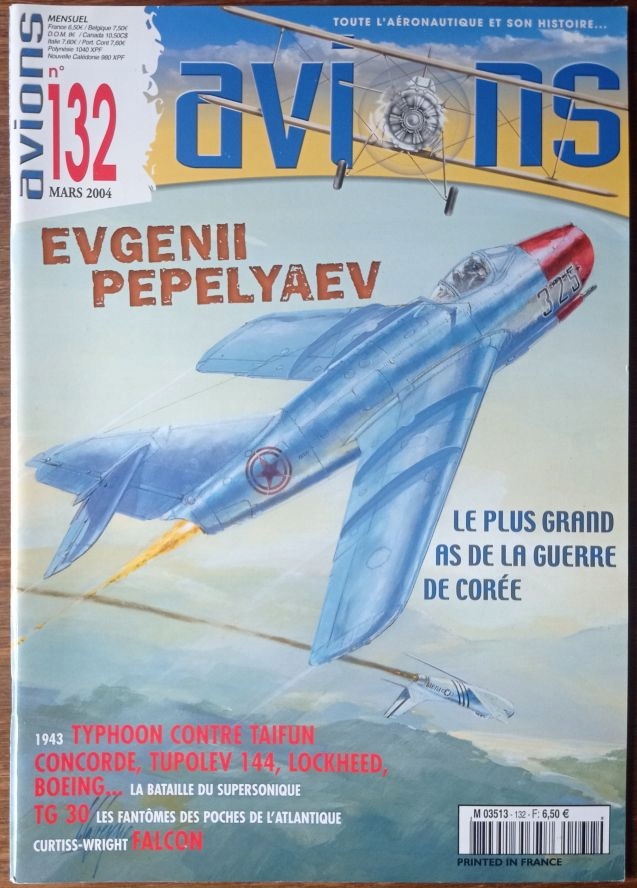 AVIONS Nr 132 - E. Popielajew - As w Korei, Concorde, Curtiss-Wright 22