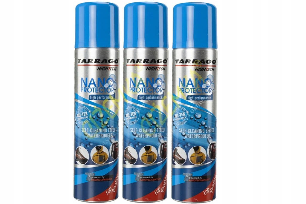 3x TARRAGO Nano Protector 400ml Impregnat do Butów