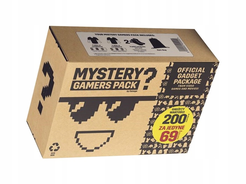 OUTLET MYSTERY GAMERS PACK V1 ZESTAW GADŻETÓW