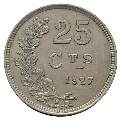 17222. Luksemburg - 25 centymów - 1927r.