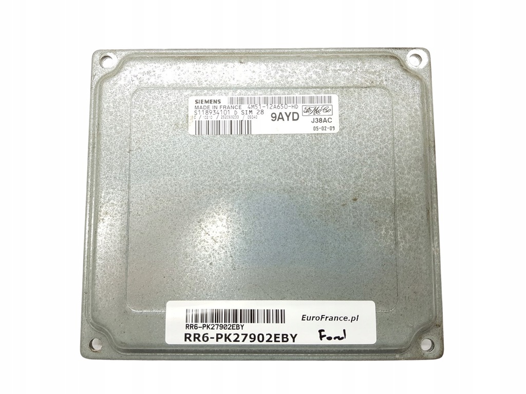 Sterownik S118934101D 4M51-12A650-HD Ford Siemens