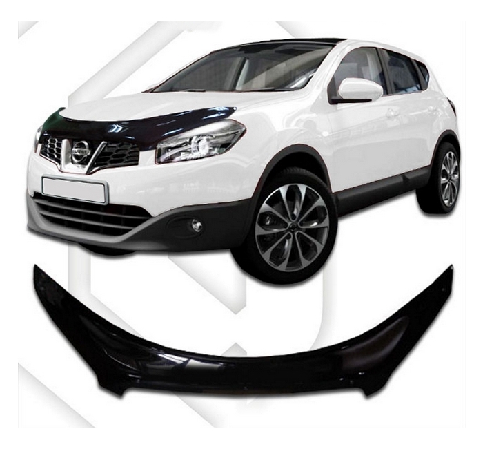 OWIEWKA MASKI PRZEDNIEJ NISSAN QASHQAI 2010 2013