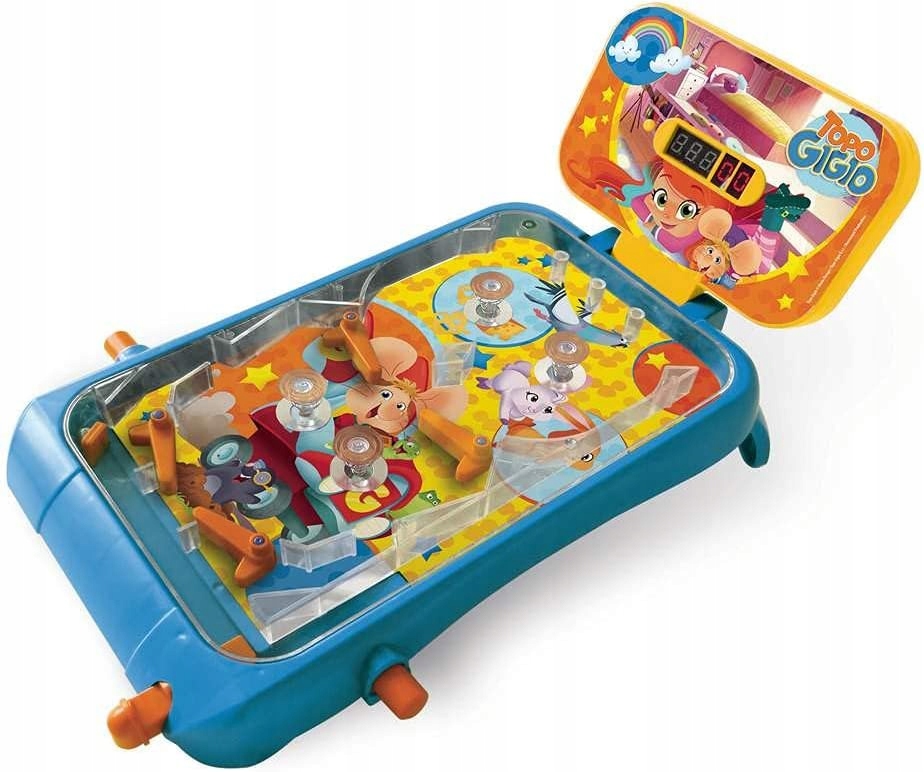 Pinball gra zręcznościowa flipper Topo Gigio