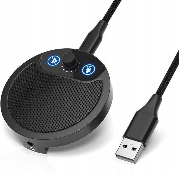 Mikrofon USB Digitallife ME1 mini z gniazdem słuchawkowym 3,5 mm