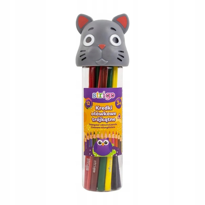 Kredki ołówkowe Strigo 12 szt.
