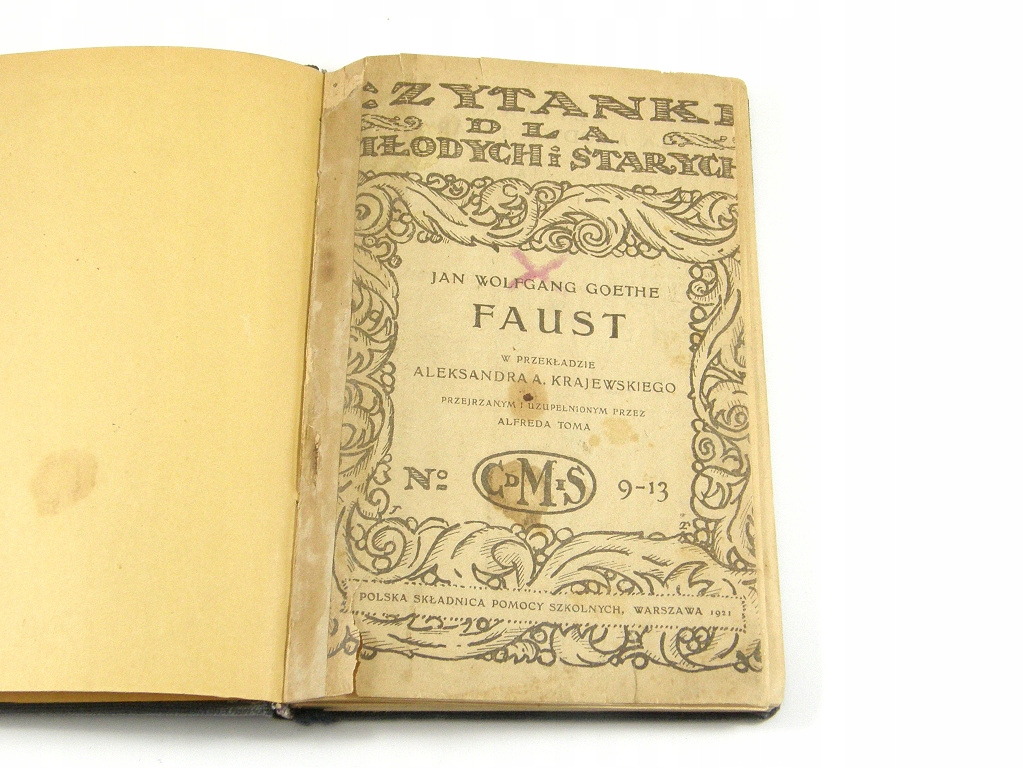 Faust (Jan Wolfgang von Goethe, 1921)