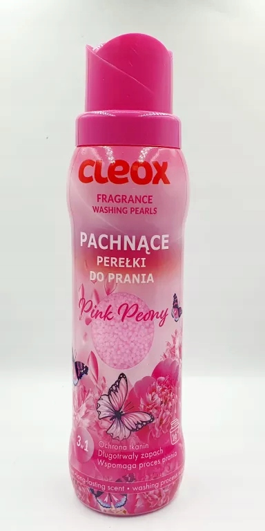 CLEOX PEREŁKI DO PRANIA 3W1 PINK PEONY 16 PRAŃ, 360 G