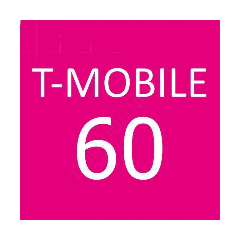 Doładowanie T-MOBILE 60 ZŁ kod