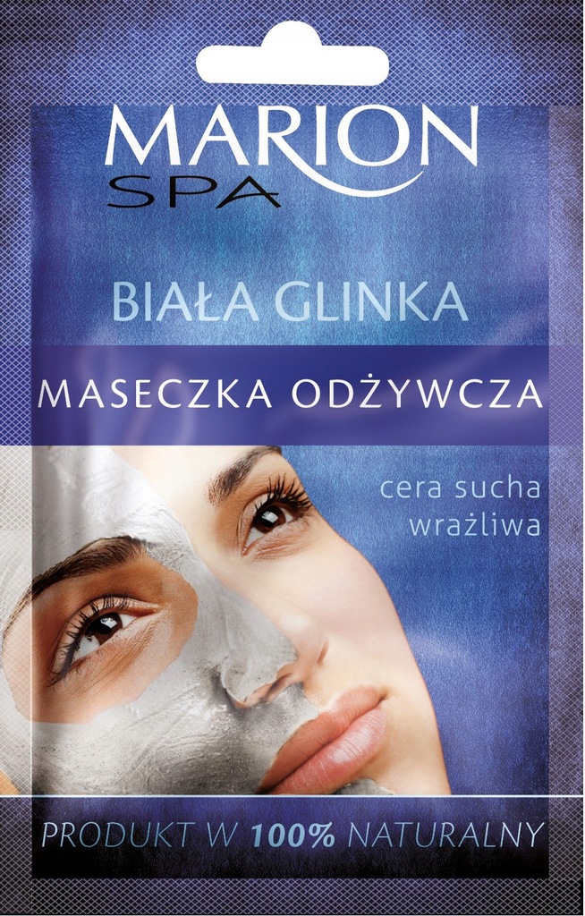 Marion Spa Maseczka na twarz z Białą Glinką Odżywcza 8g