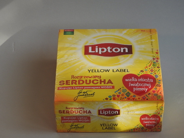 Herbata Lipton WOŚP