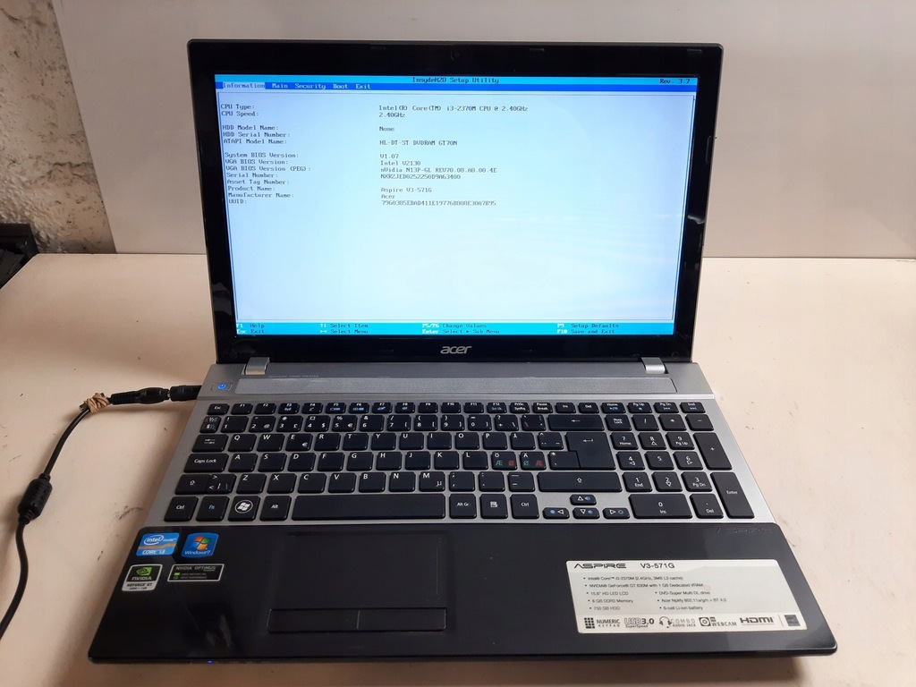 Acer Aspire V3-571G i3 (2140334)