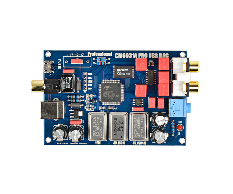 DAC CMEDIA CM6631A ESS ES9023 192kHz/32bit USB I2S - 7301577528 ...