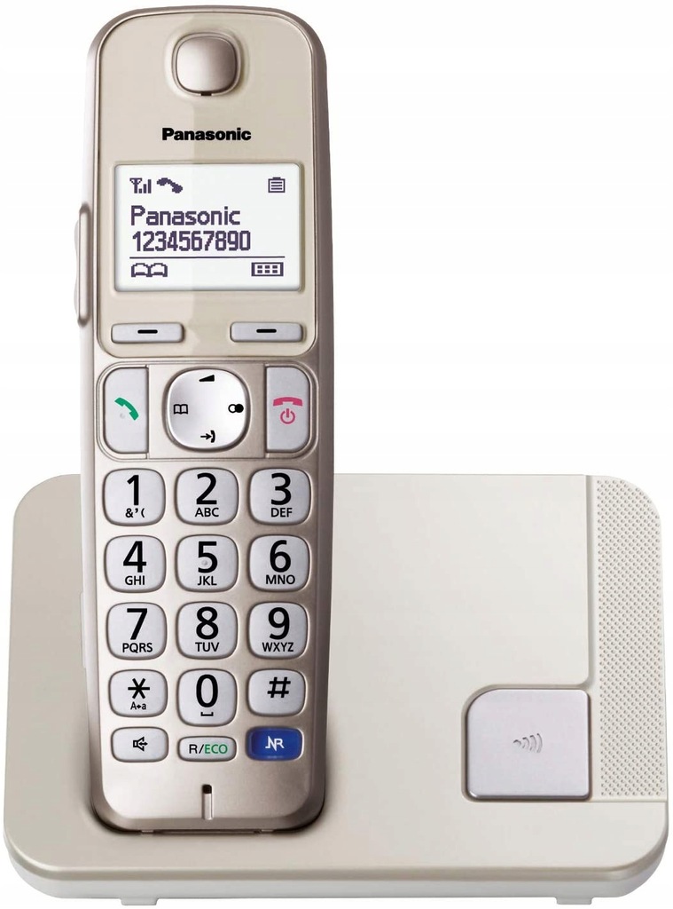 Telefon bezprzewodowy Panasonic KX-TGE210GN DECT