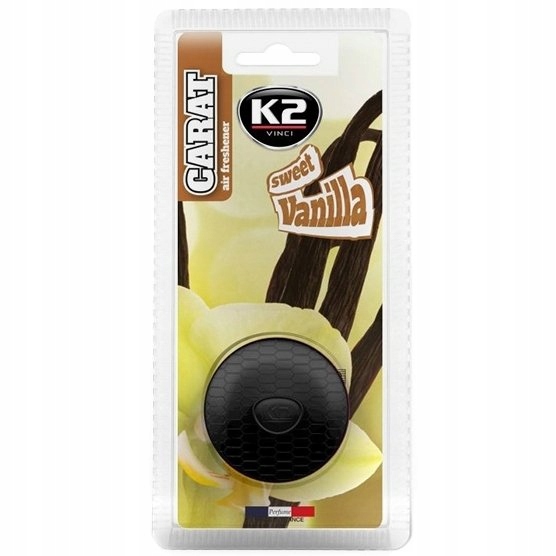 K2 CARAT Membranowy zapach do auta SWEET VANILLA