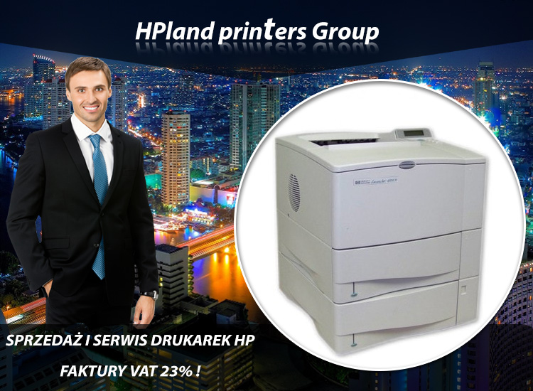 PO KONSERWACJI HP LJ 4000dt duplex GW 6M+100%Toner