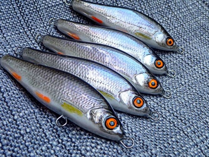 Wobler Bezsterowy Tomy's Bait Realistic Płoć 8cm - 9103148891 ...