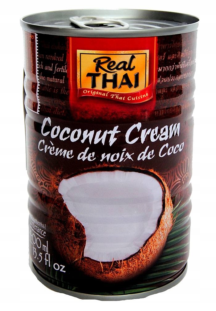 Śmietanka Kokosowa REAL THAI Coco Cream 400 ml