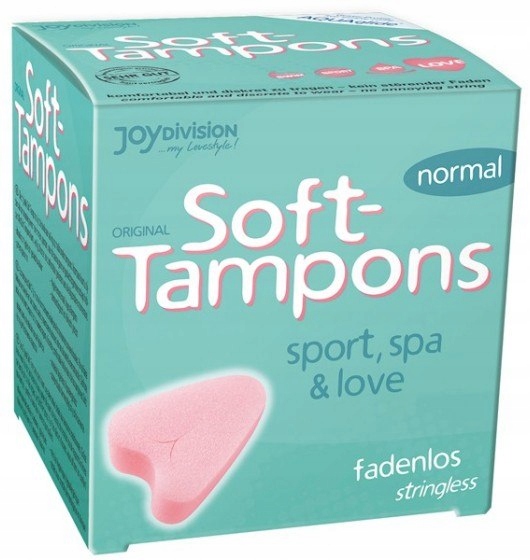 Soft-Tampons normal (box of 3)