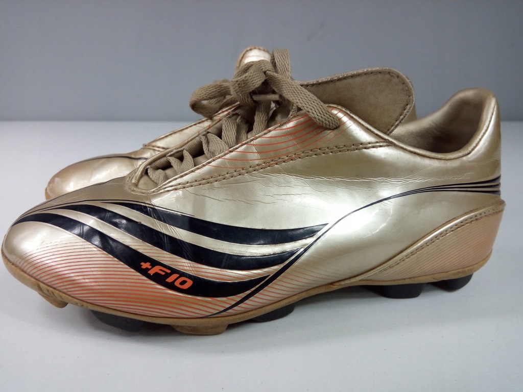 Adidas +F10 złote r. 33 KORKI LANKI 562046 #7 - 12190256245 - oficjalne  archiwum Allegro