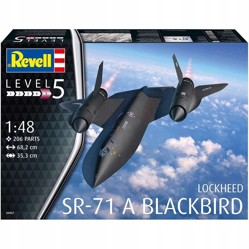 REVELL 04967 - Lockheed SR-71 A Blackbird 1/48