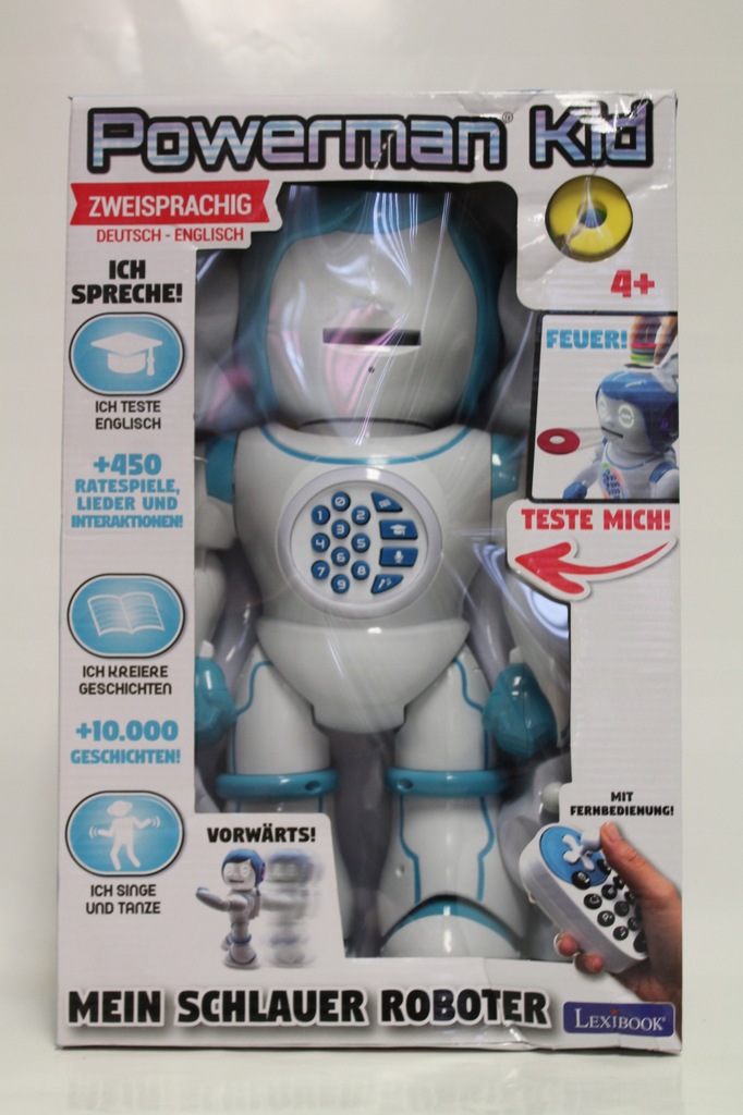 Купить Образовательный робот Lexibook PowermanKid, двуязычный: отзывы, фото, характеристики в интерне-магазине Aredi.ru