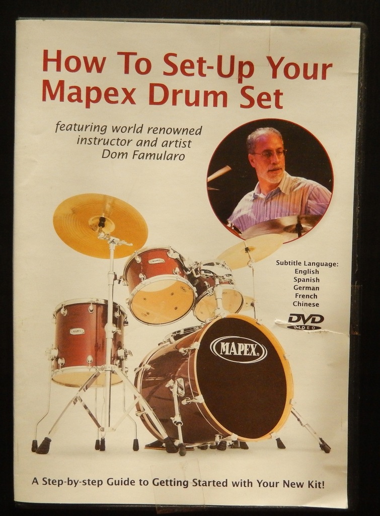instrukcja Zestawy Perkusyjne MAPEX perkusja DVD