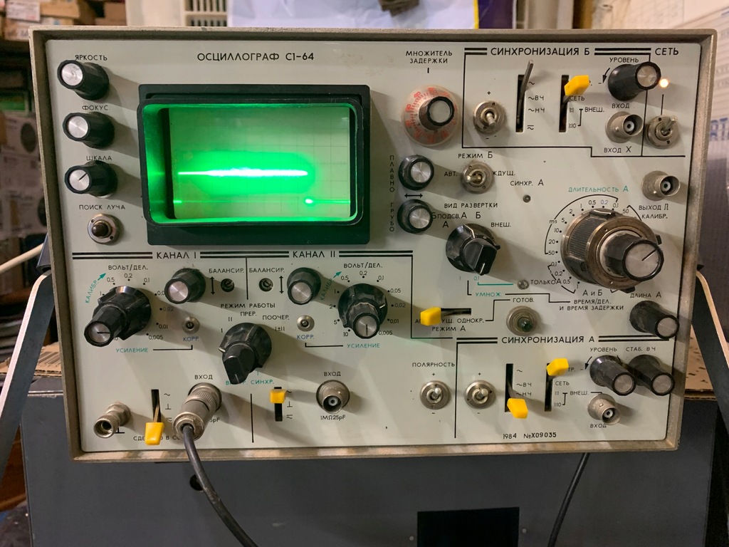 OSCYLOSKOP CI-64 /produkt radziecki