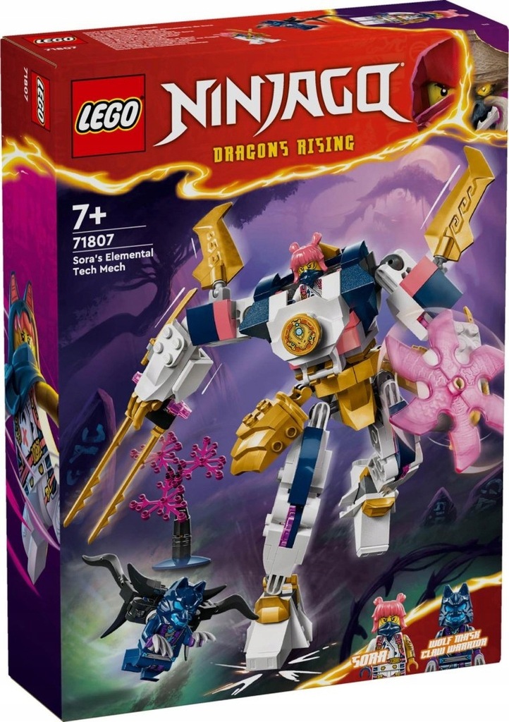 LEGO Ninjago - Mech żywiołu technologii Sory 71807