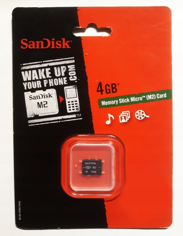 KARTA PAMIĘCI Sandisk Memory Stick Micro (M2) 4GB