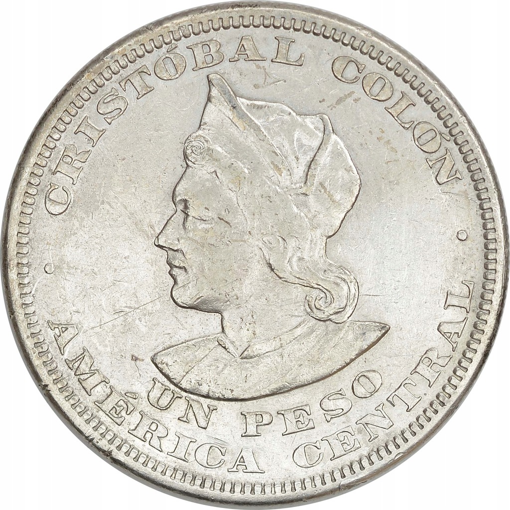 18.SALVADOR, 1 PESO 1904