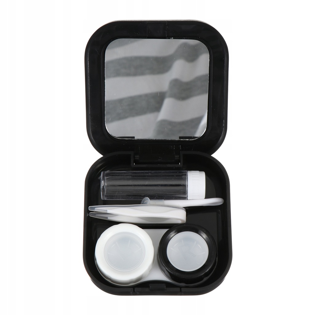 Contact Lens Cases Travel Glasses Holder Tweezers