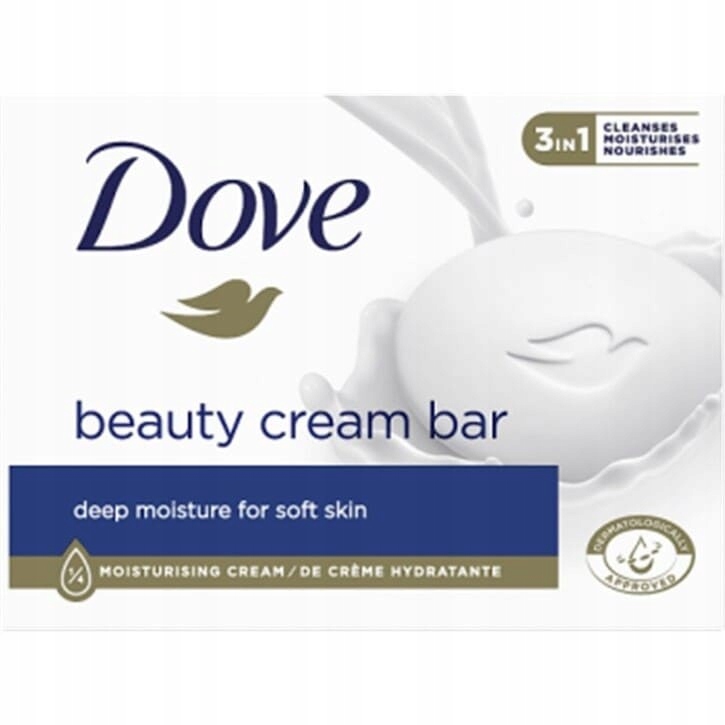 Dove Beauty Cream 3 w 1 mydło w kostce 90 g