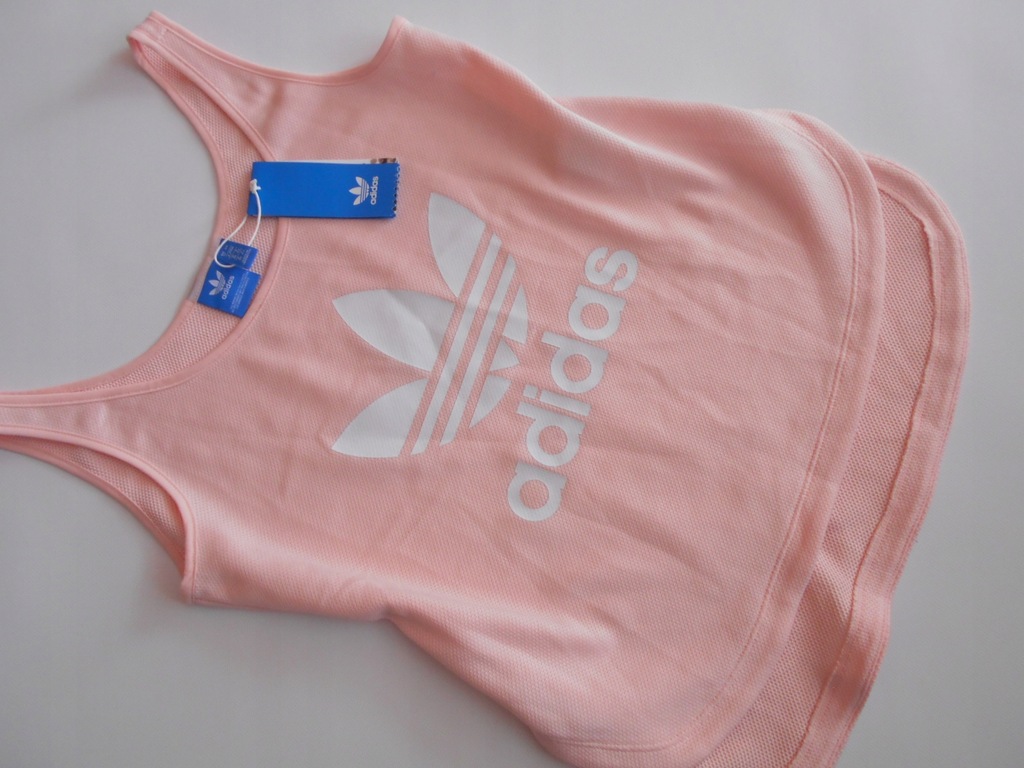 ADIDAS bluzka sportowa logo NOWA M/L